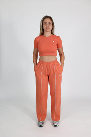 Majica Crop Top Flame Peach