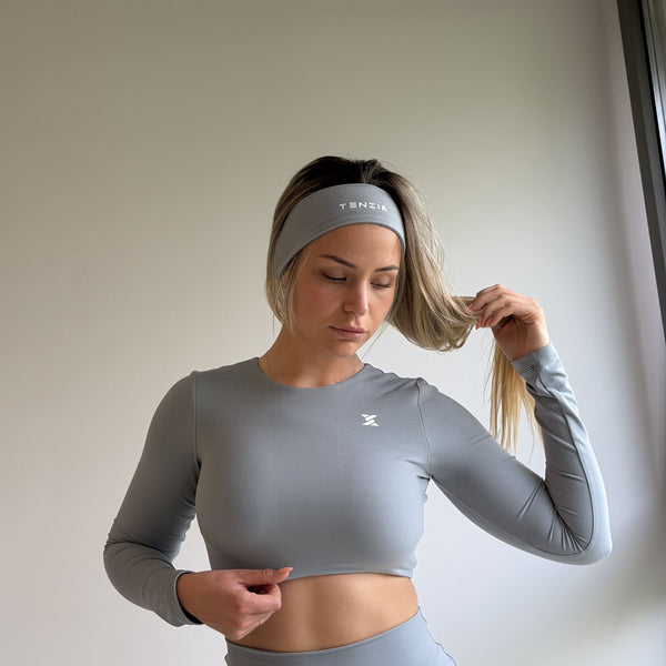Top Dug Rukav Retro Flow Cloud Grey