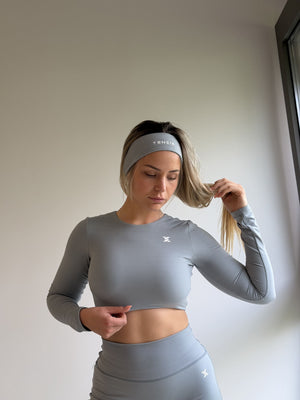 Top Dug Rukav Retro Flow Cloud Grey
