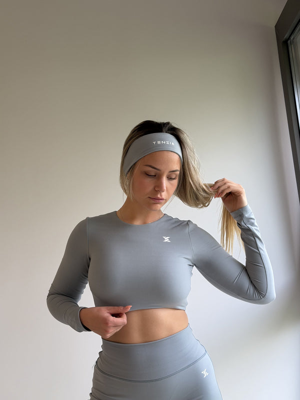 Top Dug Rukav Retro Flow Cloud Grey