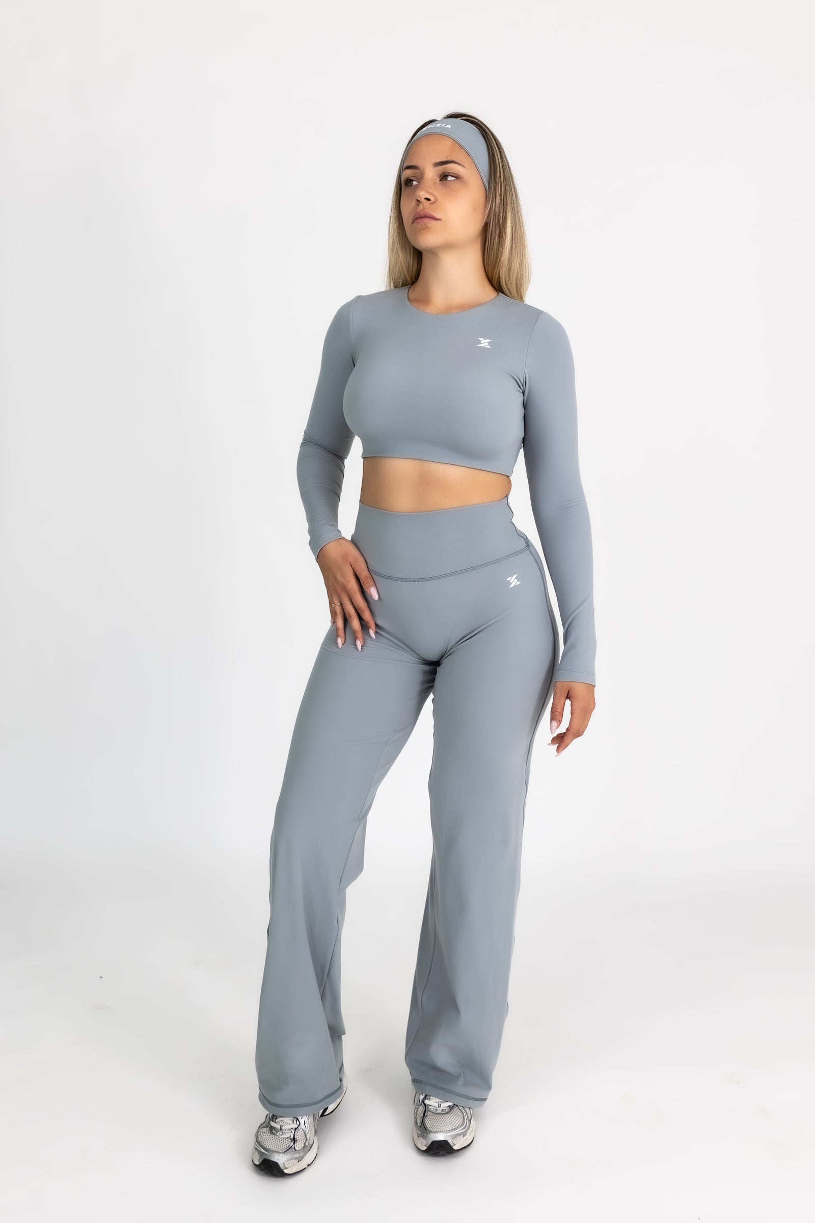 Top Dug Rukav Retro Flow Cloud Grey