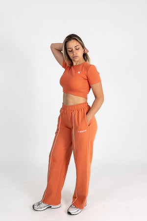 Majica Crop Top Flame Peach