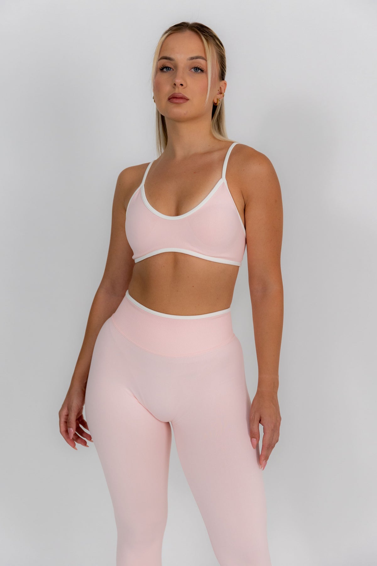 Body Fit Baby Pink Top